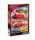 CLEMENTONI PUZZLE SUPERCOLOR 2X60 CARS 3