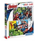 CLEMENTONI PUZZLE 2X60 AVENGERS 2019