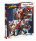 CLEMENTONI PUZZLE 2X60 SPIDER-MAN