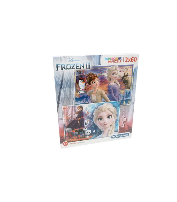 CLEMENTONI PUZZLE 2X60 FROZEN 2