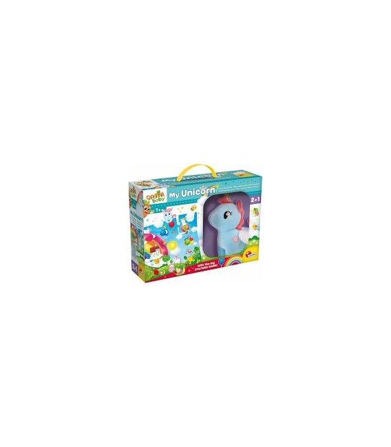 CAROTINA BABY UNICORNO PELUCHE+MEGA PUZZLE