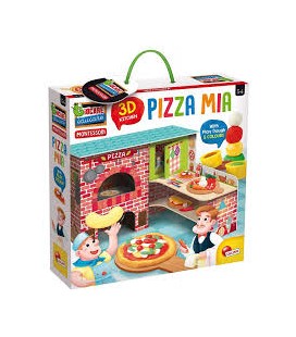 MONTESSORI PIZZA MIA 3D+PLASTILINA