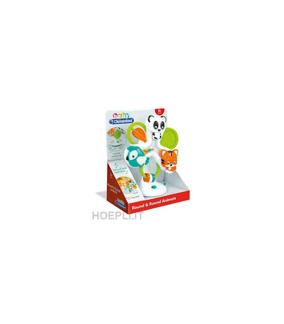 ROUND % ROUND ANIMALS HIGH CHAIR TOY