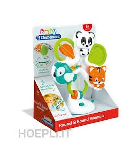 ROUND % ROUND ANIMALS HIGH CHAIR TOY