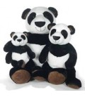 PELUCHE HAKU PANDA SEDUTO 30 CM