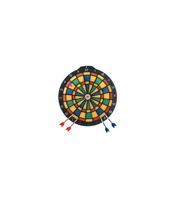 BERSAGLIO 45 CM CON FRECCETTE PUNTA PLASTICA