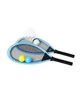 MEGA SET BADMINTON 2 GIOCATORI CON 3 PALLINE