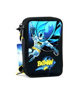 SCUOLA ASTUCCIO BATMAN 3ZIP