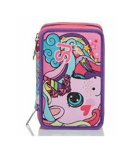 SCUOLA ASTUCCIO 3 ZIP SJ ANIMAL