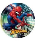PARTY PIATTI CARTA SPIDERMAN 23 CM 8 PZ