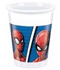 PARTY BICCHIERI PLASTICA SPIDERMAN 8 PZ