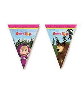 PARTY BANDIERINE MASHA E ORSO 2.3 M