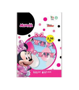PARTY FESTONE MINNIE HAPPY BIRTHDAY 2.15 M