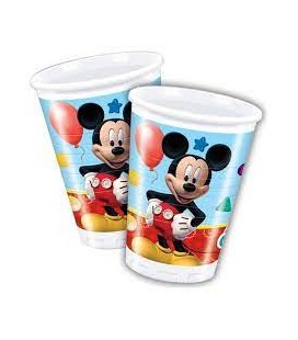 PARTY PLASTICA BICCHIERI TOPOLINO 8  PZ