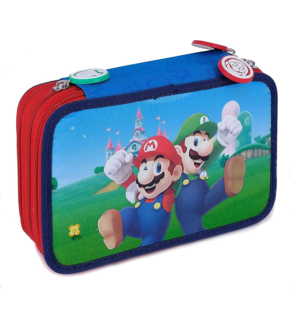 SCUOLA ASTUCCIO SUPERMARIO 3 ZIP