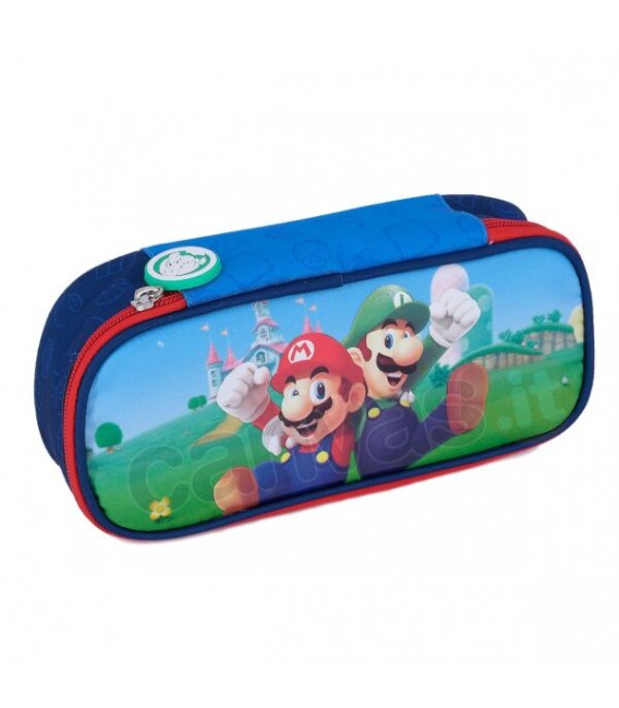 SCUOLA ASTUCCIO OVALE SUPERMARIO