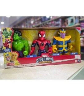 SUPER HERO MEGA MIGHTIES 3 PERSONAGGI
