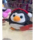 PELUCHE PINGUINO DELLE NEVI NATALE 16 CM