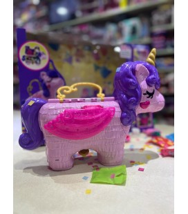 POLLY POCKET UNICORN PARTY SURPRISE