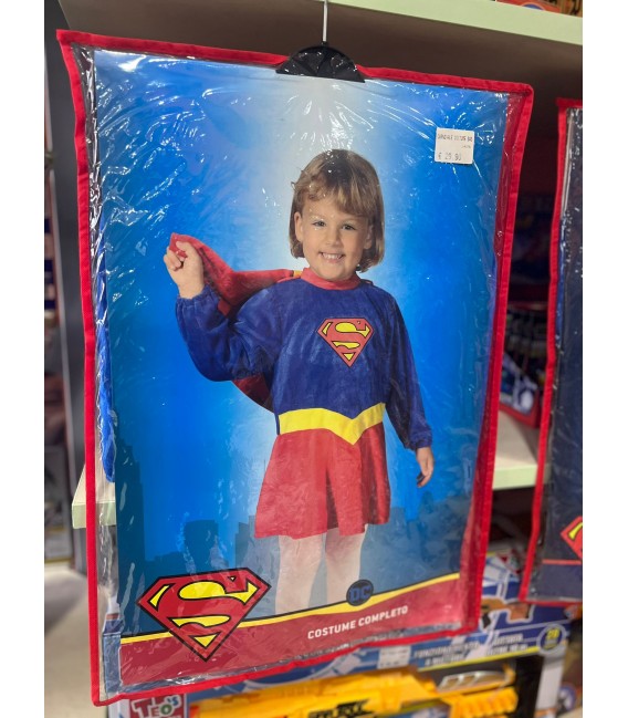 CARNEVALE COSTUME SUPERGIRL