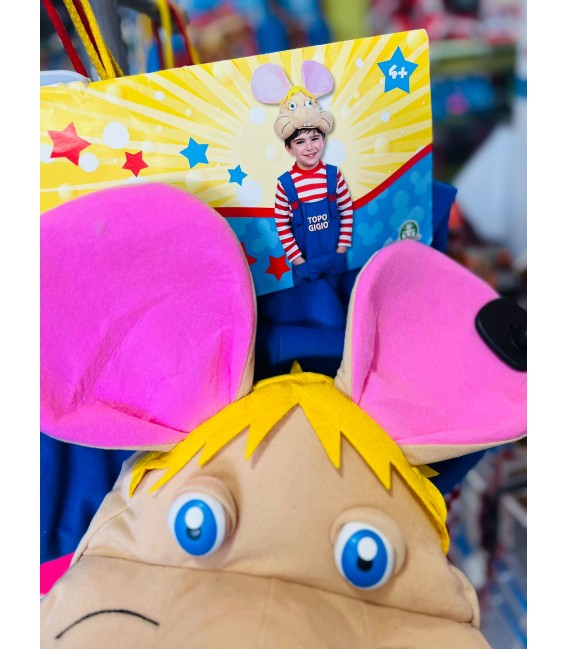 CARNEVALE COSTUME TOPO GIGIO