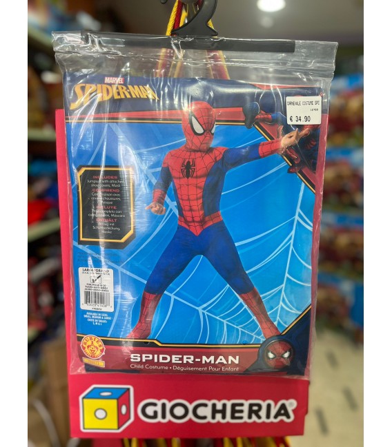 CARNEVALE COSTUME SPIDERMAN