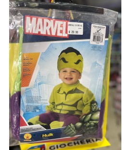 CARNEVALE COSTUME BABY HULK MARVEL