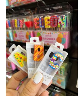 CANDELINE LETTERE SINGOLE