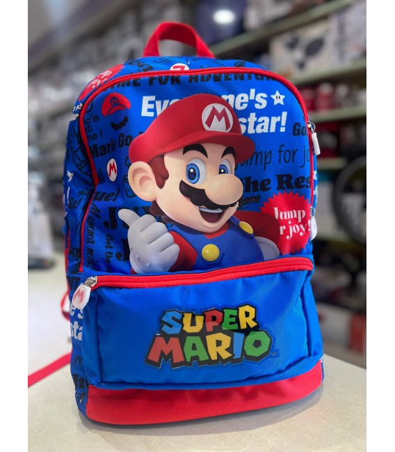 SCUOLA ZAINO ORGANIZZATO SUPERMARIO