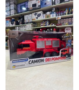CAMION DEI POMPIERI RADIOCOMANDATO GIOCHERIA