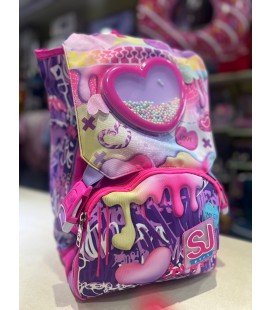 SCUOLA ZAINO SDOPPIABILE SJ GIRL