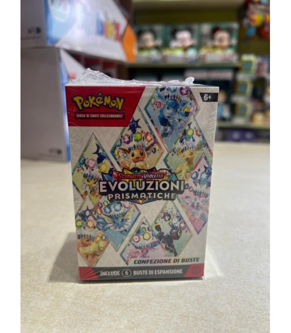 EVOLUZIONE PRISMATICHE 6 BUSTE DI ESPANSIONE