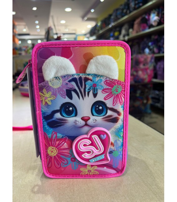 SCUOLA ASTUCCIO 3 ZIP SJ CAT&AIR