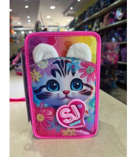 SCUOLA ASTUCCIO 3 ZIP SJ CAT&AIR