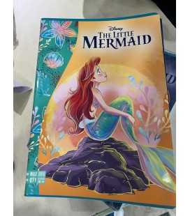 SCUOLA QUADERNI DISNEY SIRENETTA RIGHE TERZA ELEMENTARE PACCO 10 QUADERNI